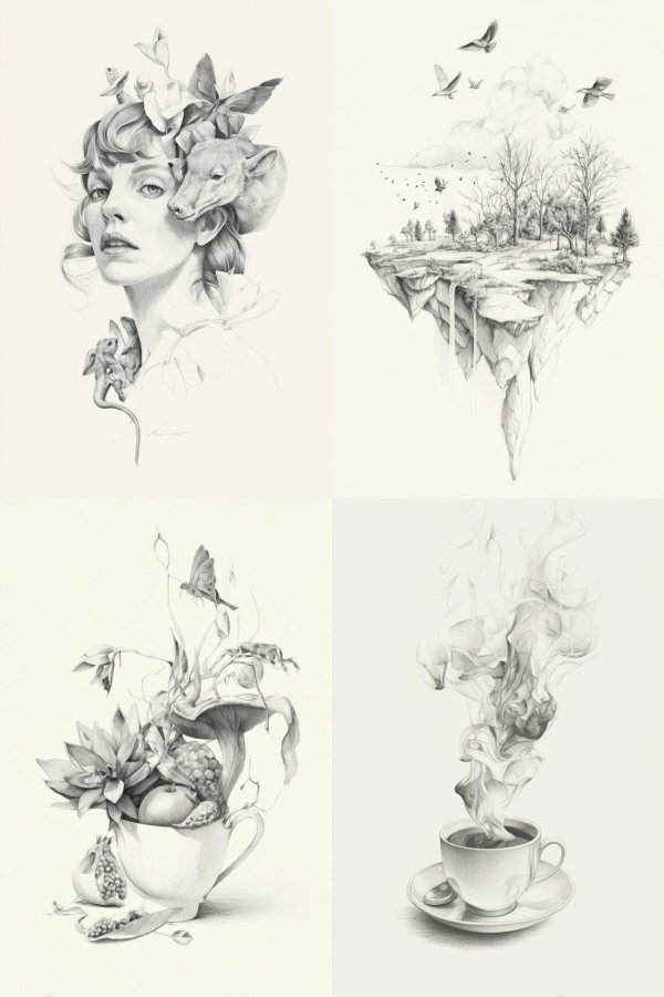 Surreal Pencil Dream