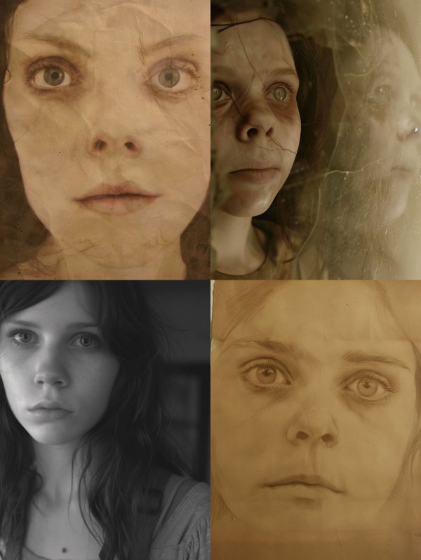 Vintage Ethereal Portrait
