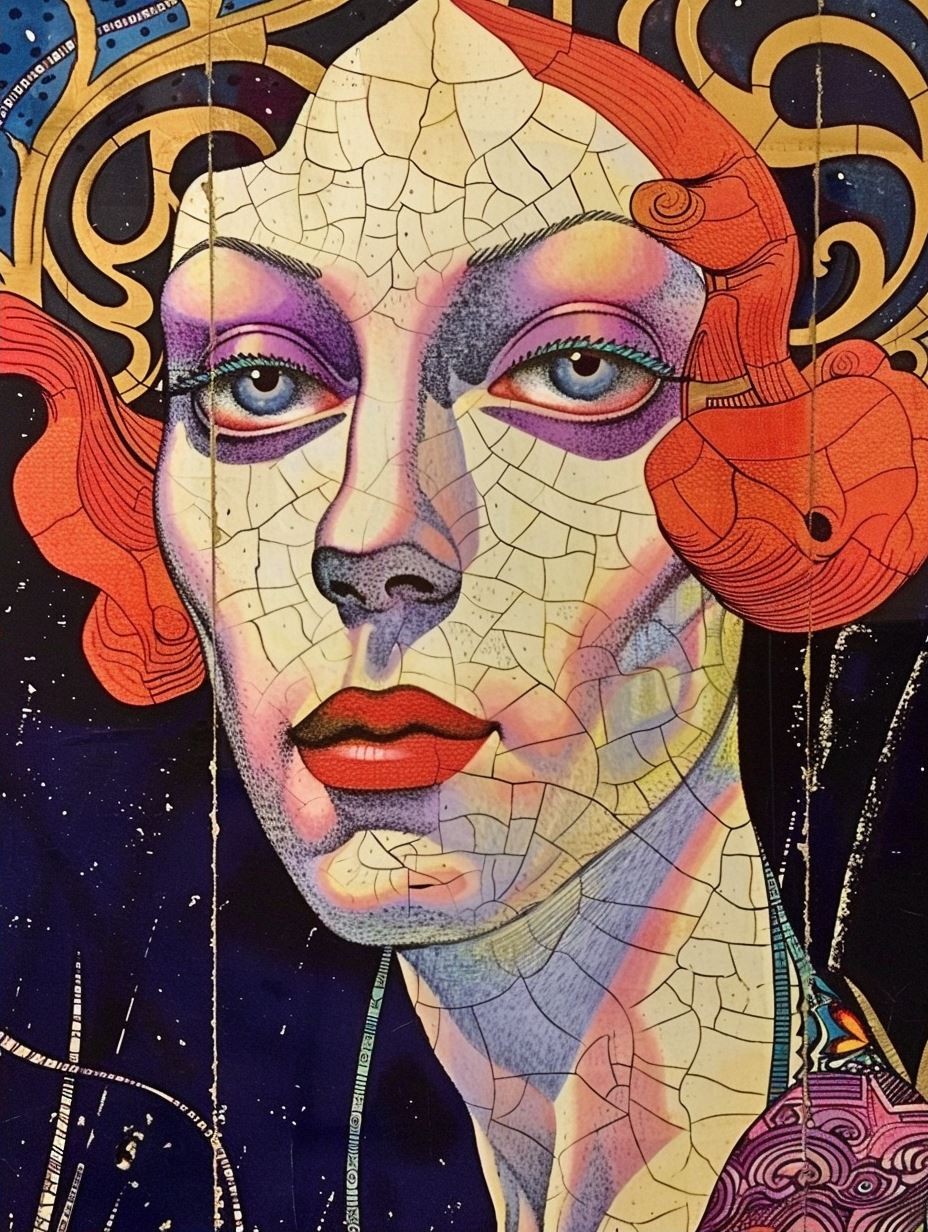 Psychedelic Dream Portrait - Image 2