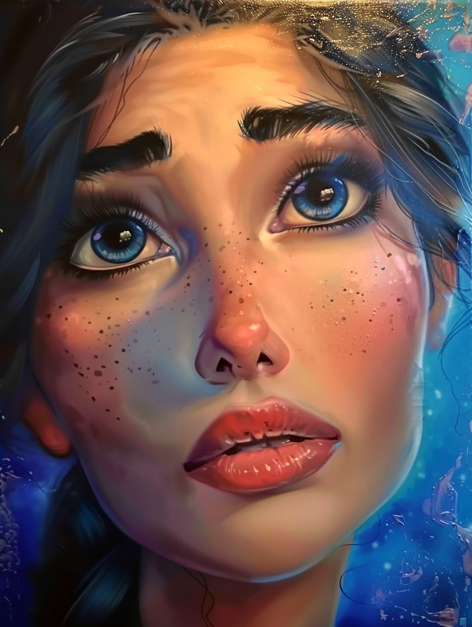 Azure Dream Portrait 4