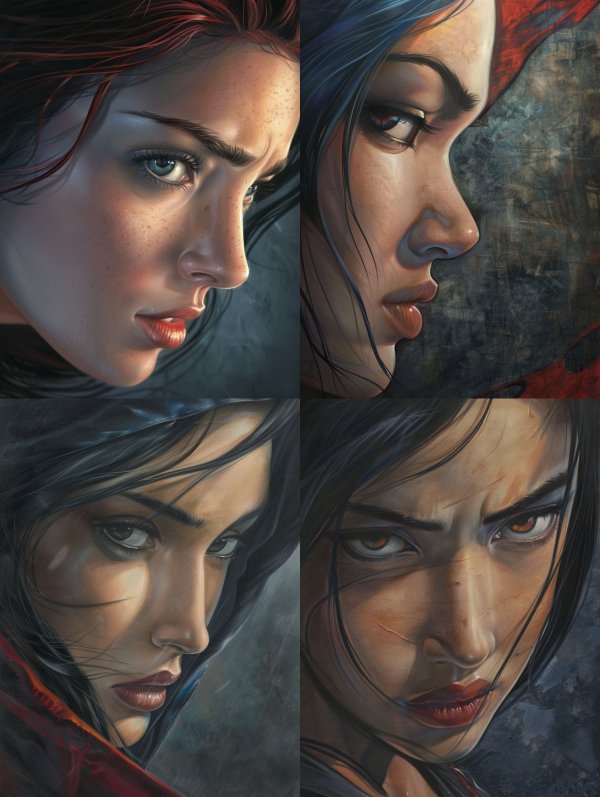 Crimson Gaze Realism