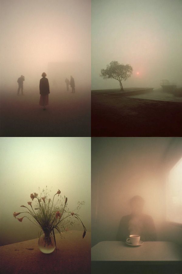 Hazy Echoes of Solitude