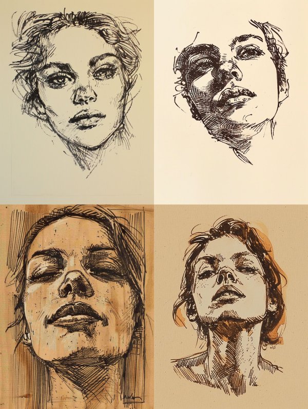 Ink Sketch Elegance