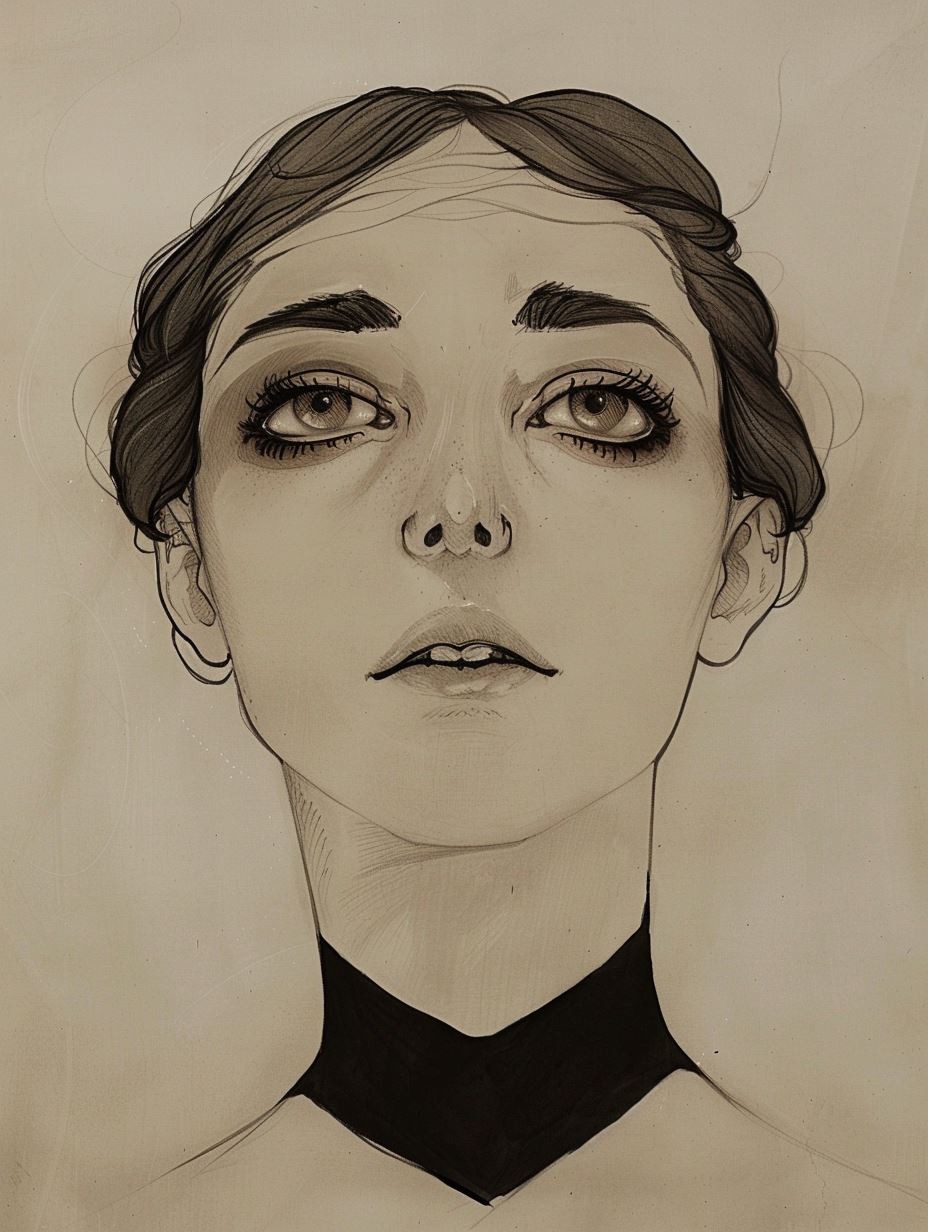 Noir Elegance Sketch