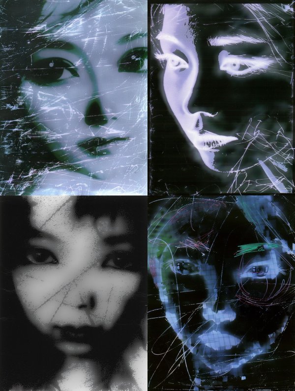 Ethereal Glitch Portrait