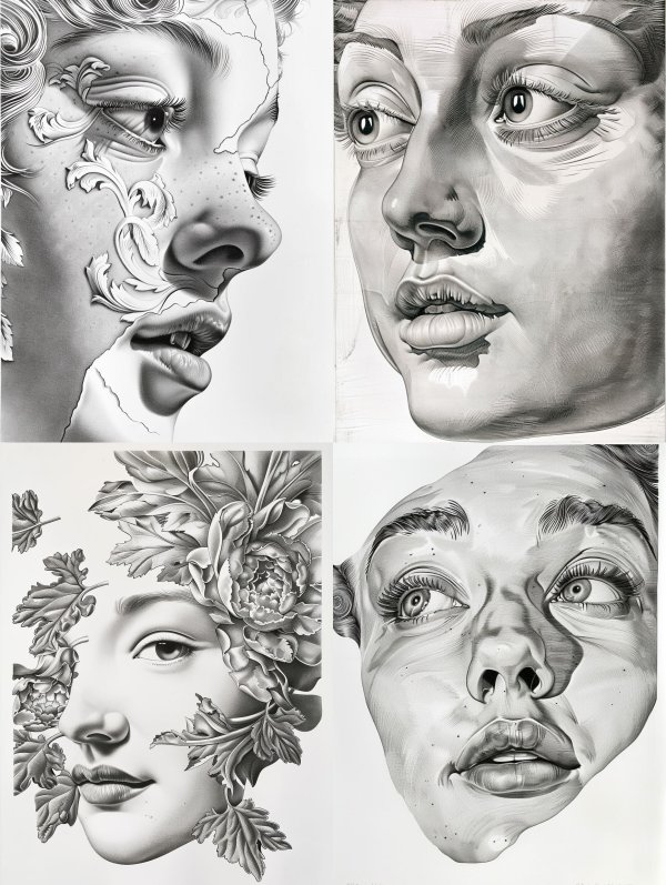 Fractured Baroque Elegance