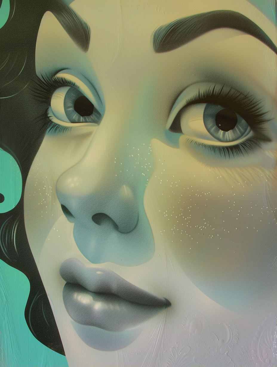 Ethereal Pastel Gaze
