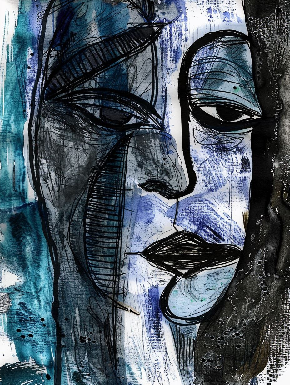 Monochrome Echoes of a Soul