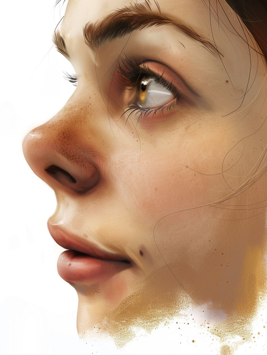Ethereal Sun-Kissed Portrait