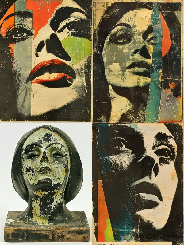 Retro Pop-Art Grunge