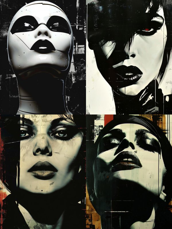 Monochrome Android Soul
