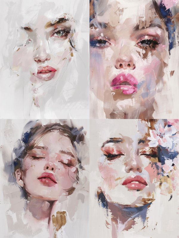 Ethereal Fragments of a Portrait