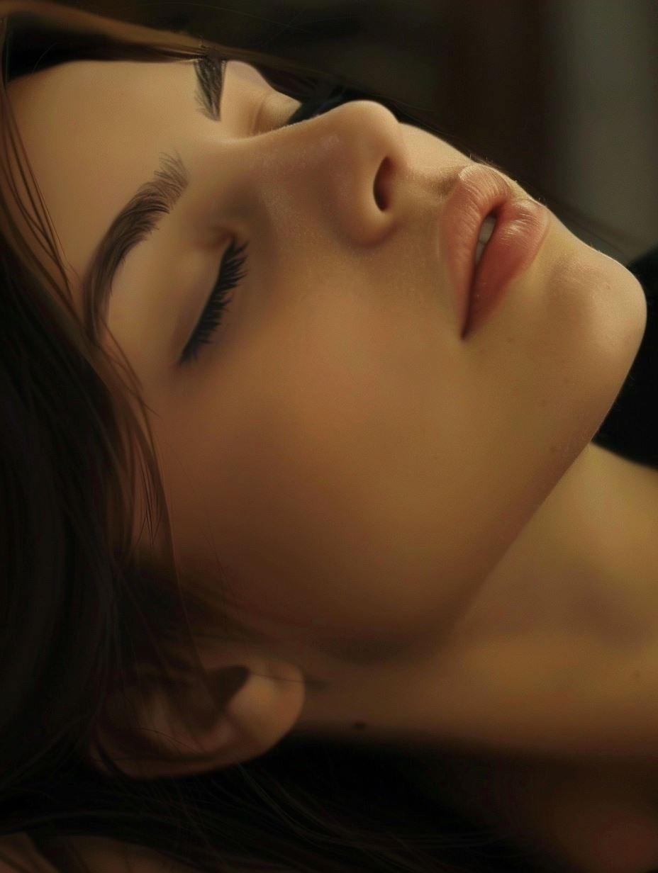Ethereal Glow Digital Portrait