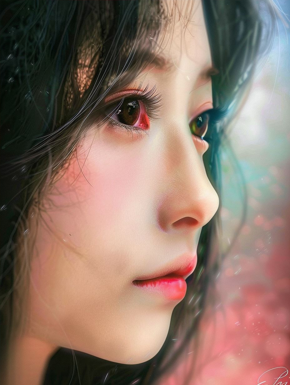 Ethereal Gaze of Soft Light
