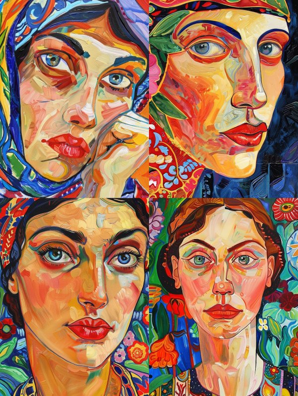 Chromatic Soul Portrait