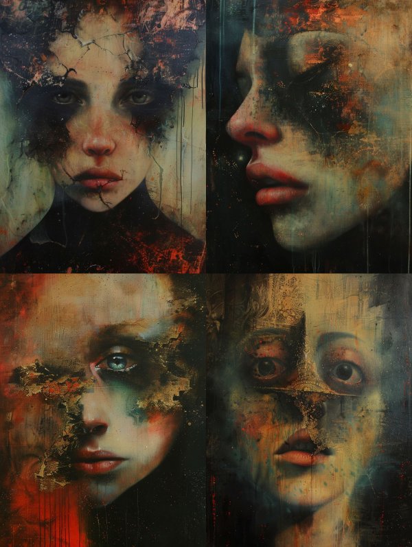 Fractured Soul Portrait