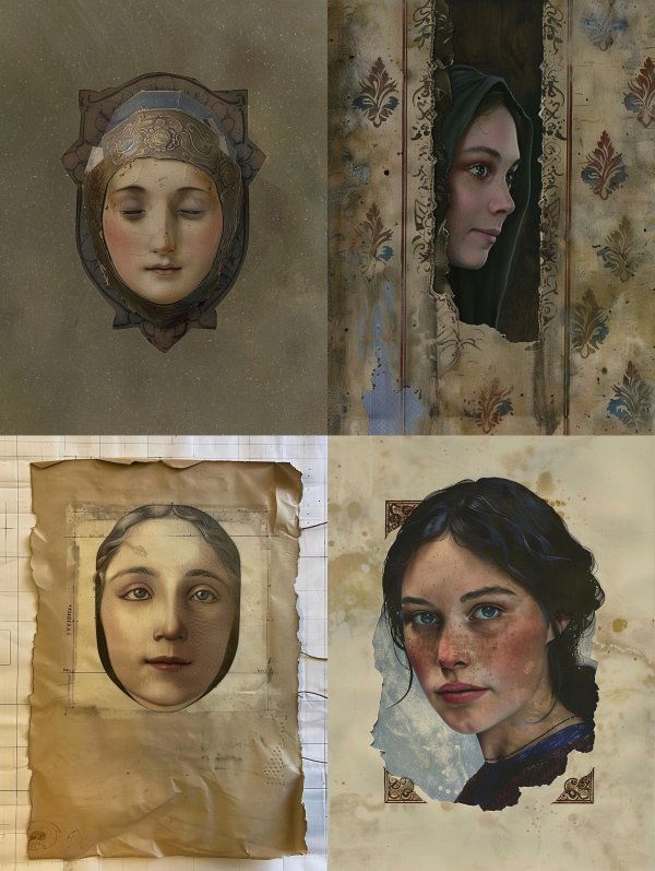 Haunting Vintage Portrait Studies
