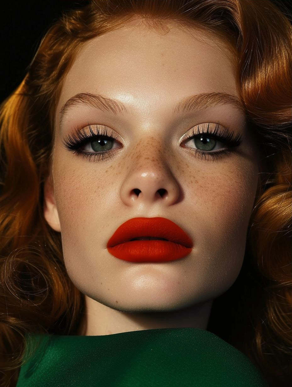 Vintage Glamour in Golden Silk
