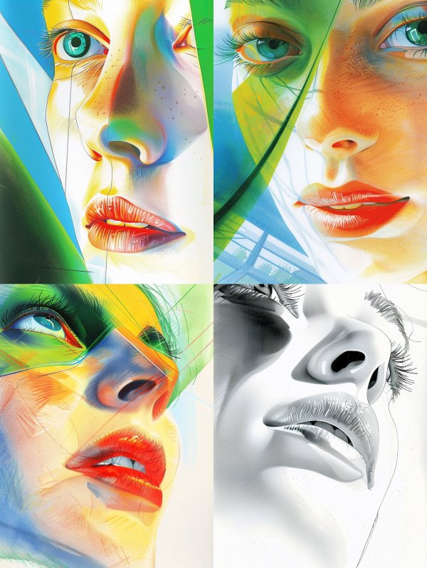 Prismatic Fragments of Human Emotion