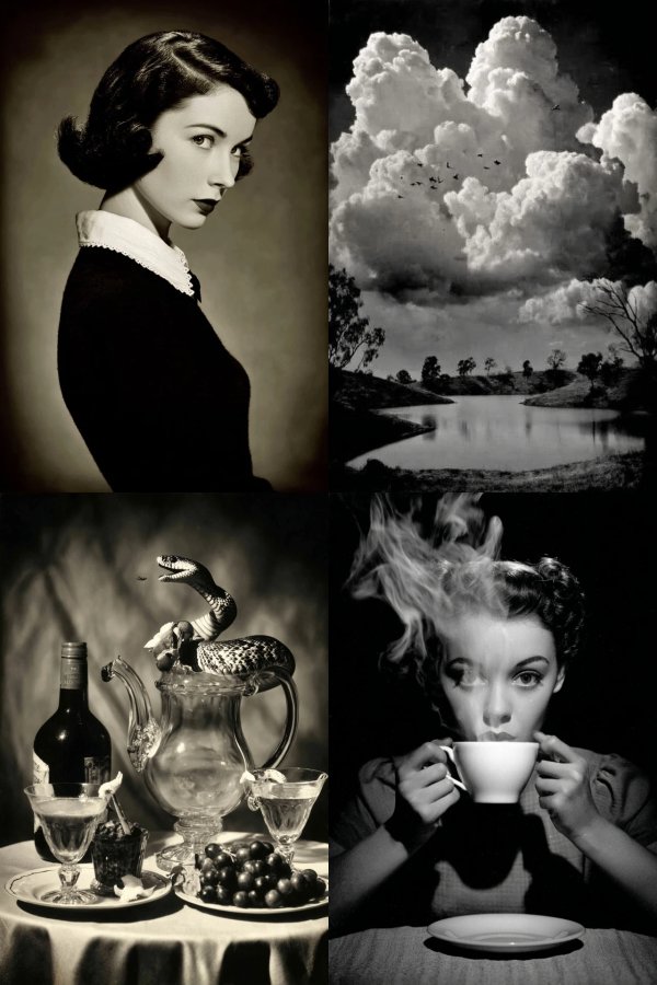 Vintage Noir Elegance