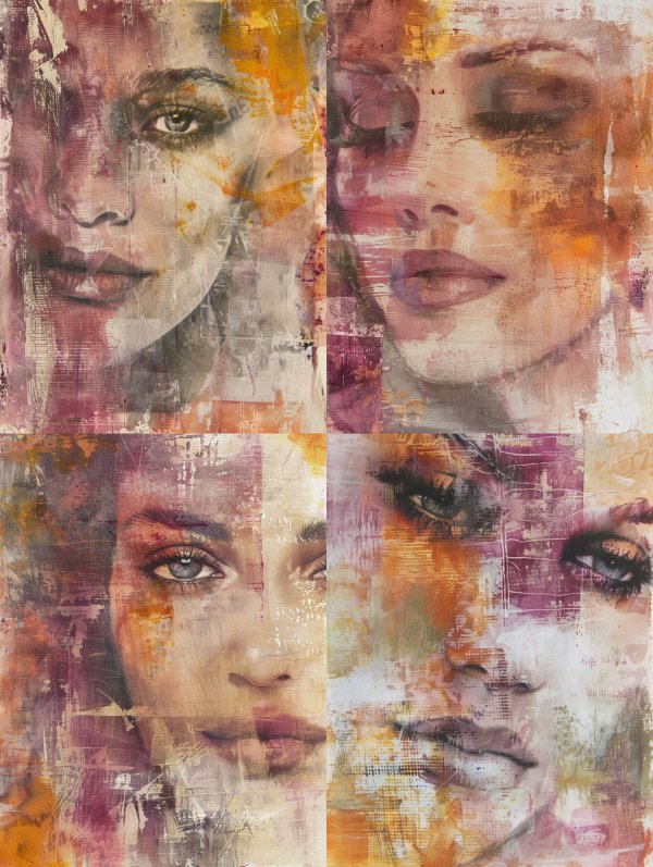 Abstract Ethereal Portrait