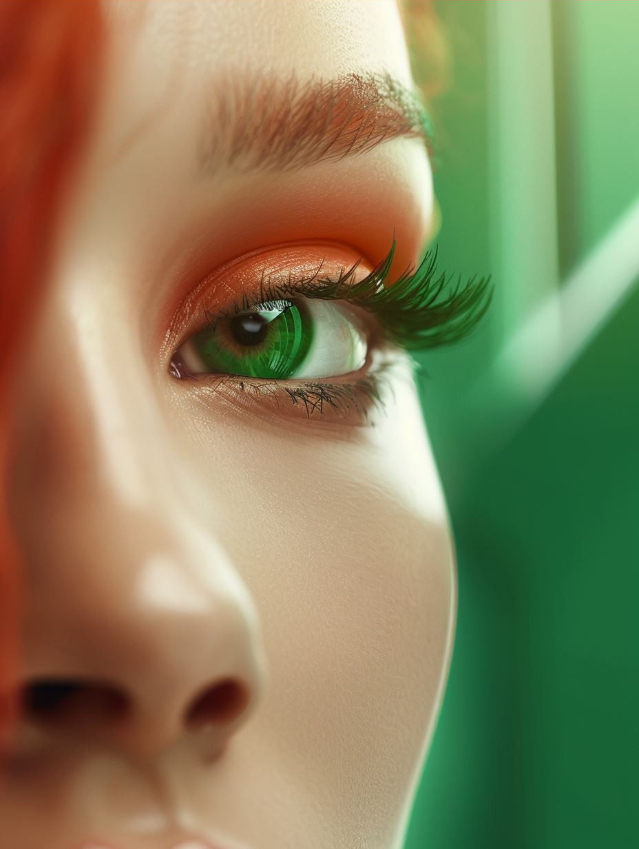 Dewy Neon Gloss Portrait