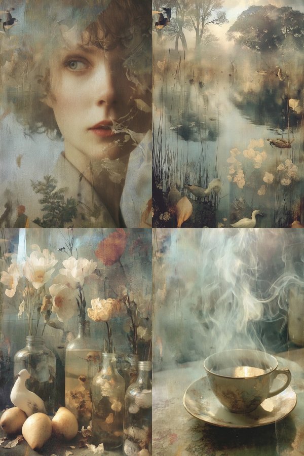 Ethereal Canvas Whispers