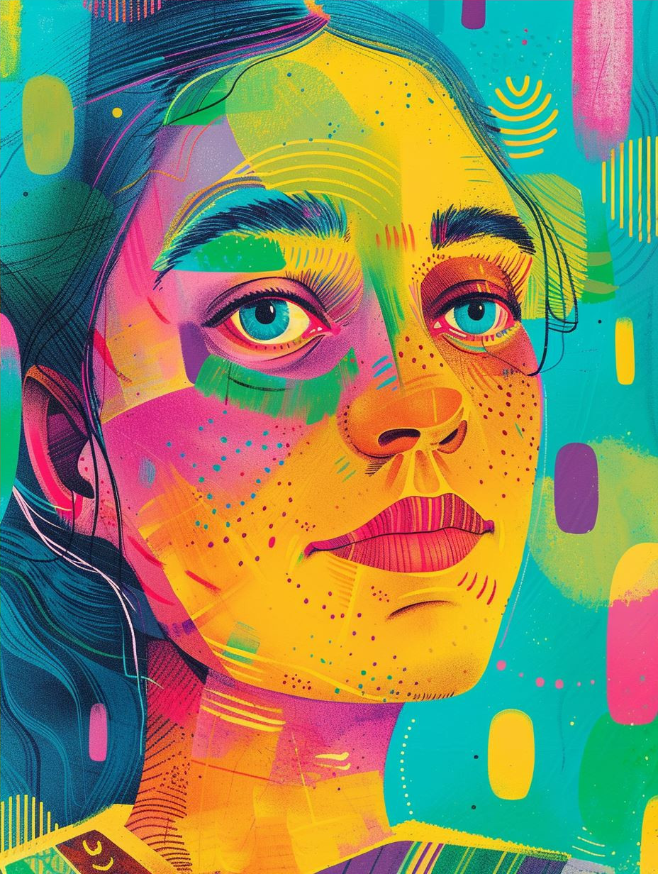 Vibrant Neon Soul