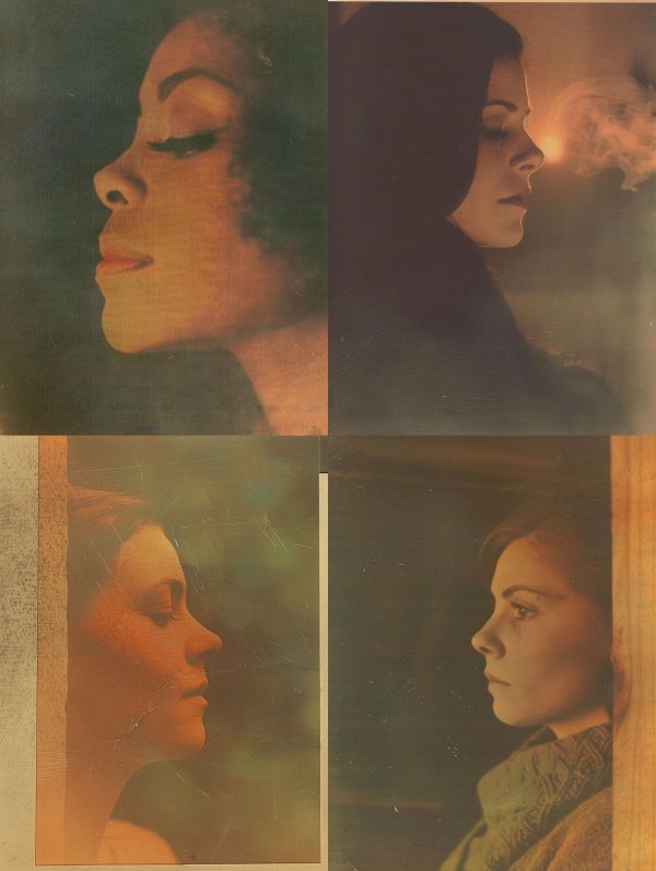 Vintage Soul Portrait in Gold