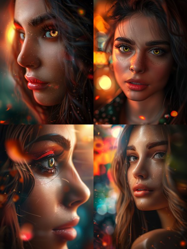 Celestial Ember Gaze