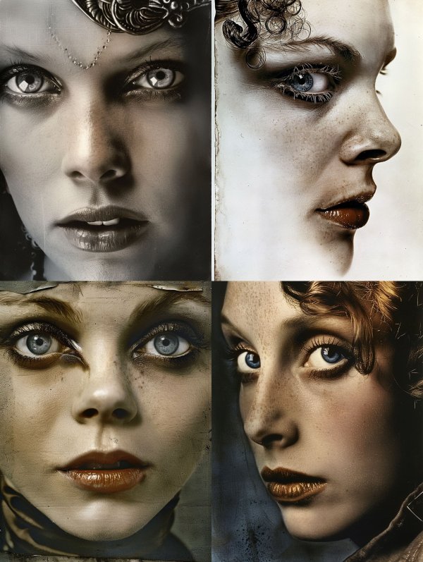 Ethereal Silver Gaze