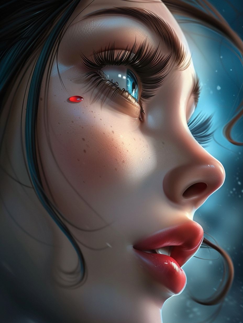 Ethereal Crimson Tear