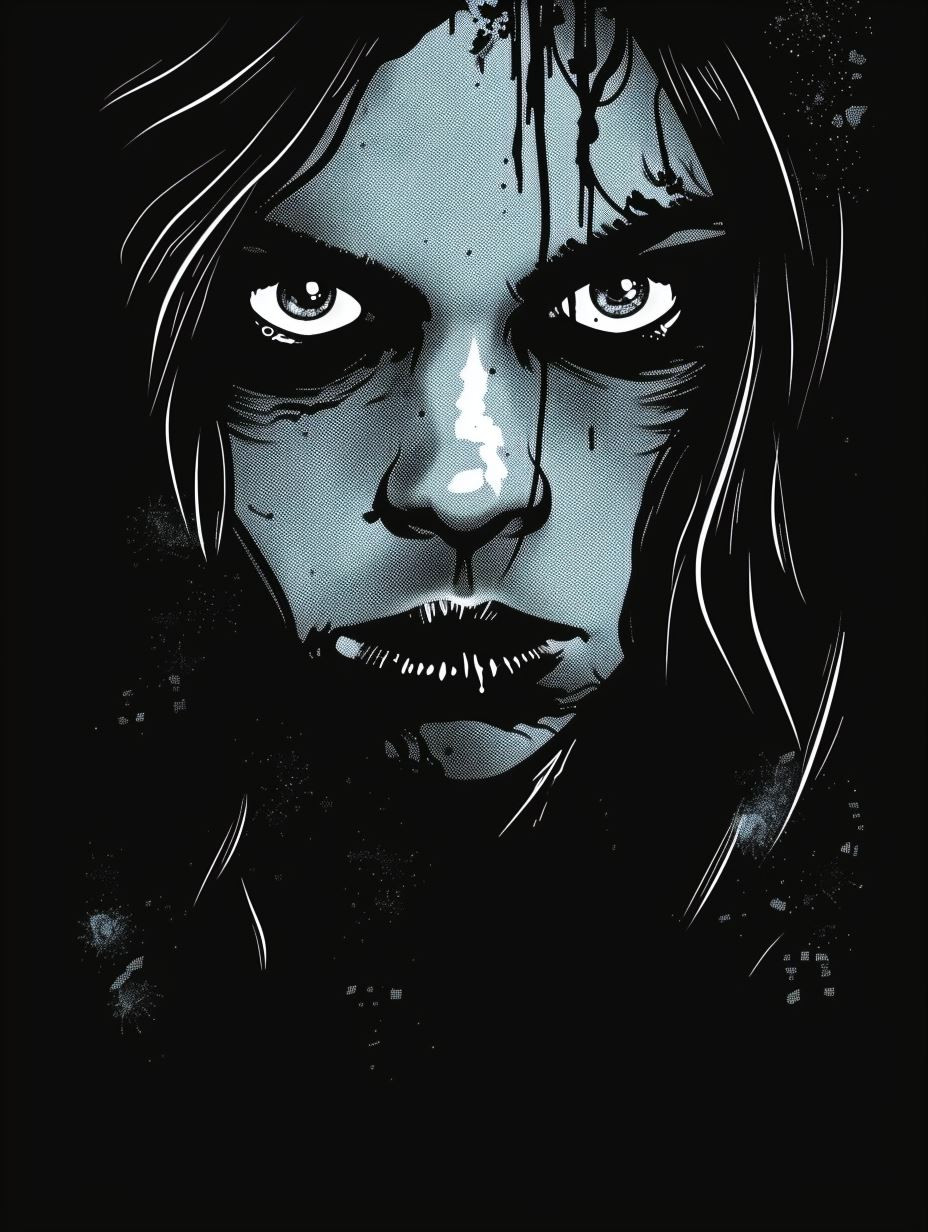 Dark Gothic Noir Portrait