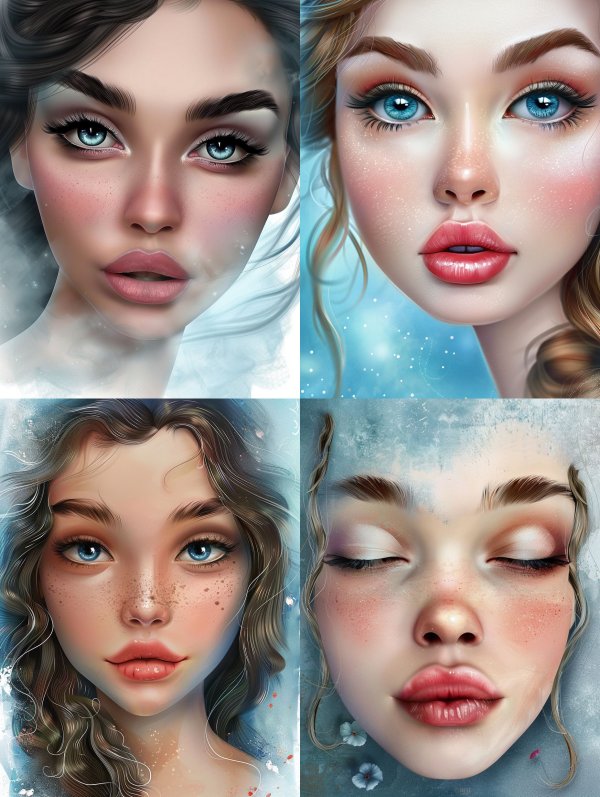 Frosty Ethereal Gaze