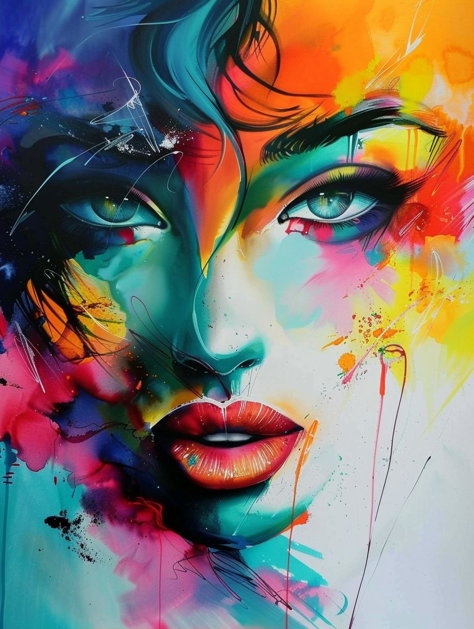 Prismatic Soul Portrait