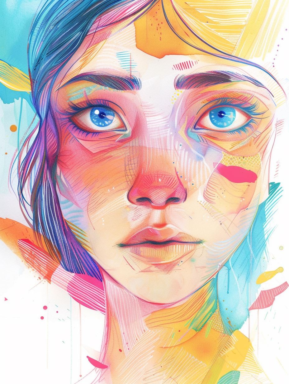 Prismatic Soul Portrait 4 - Image 1