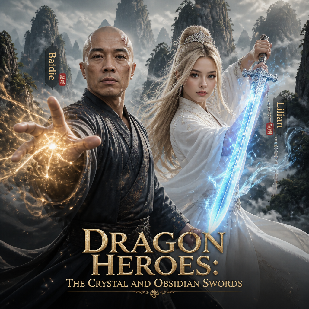 Title & Style:Promotional poster for the Wuxia drama "Dra...