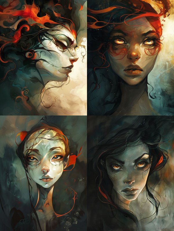 Ethereal Flame Spirit