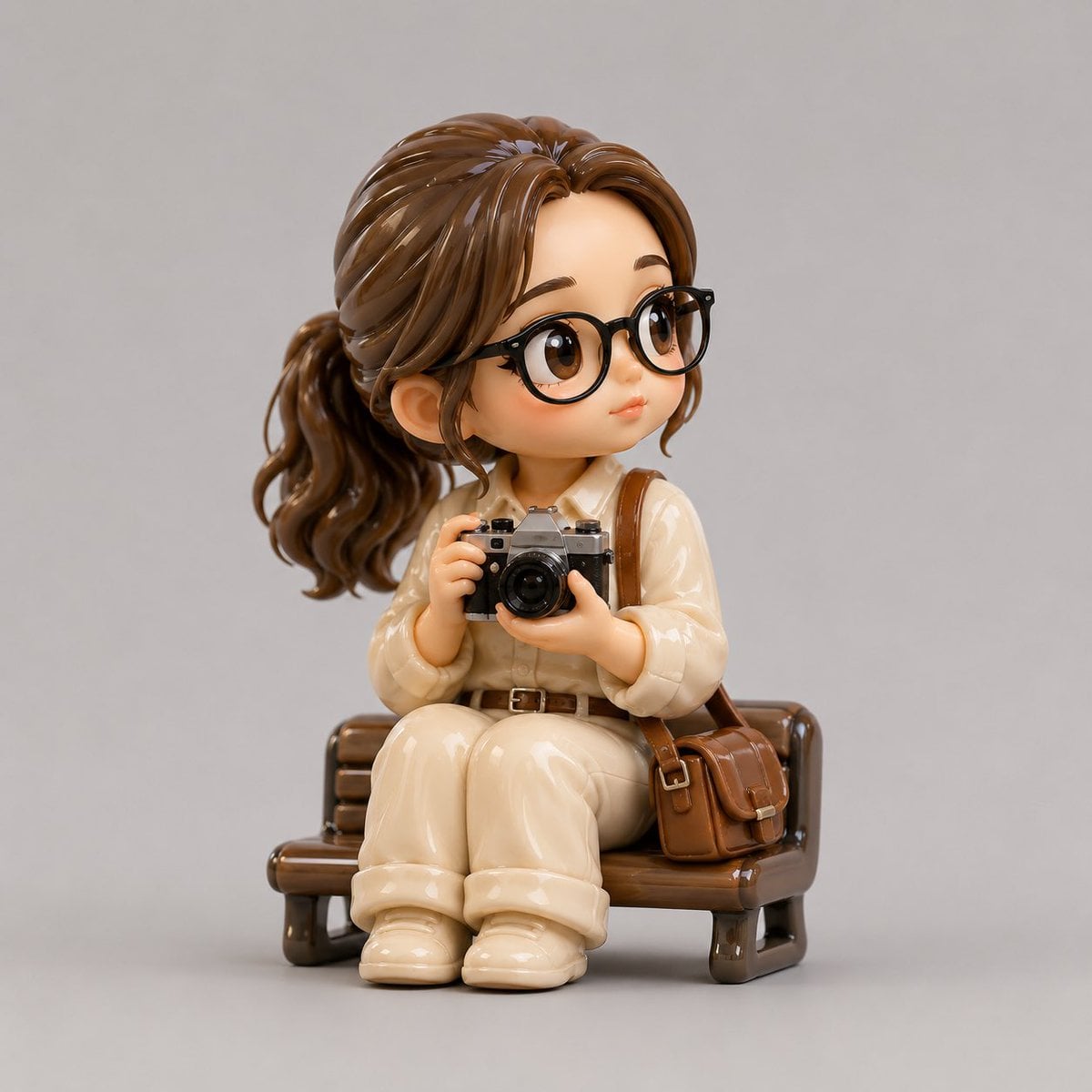 Glossy Inflated 3D Collectible Toy - alternate