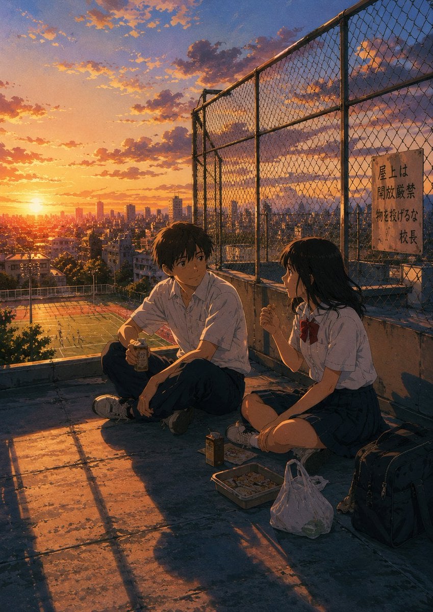 Retro Japanese Anime Aesthetic Collection - alternate