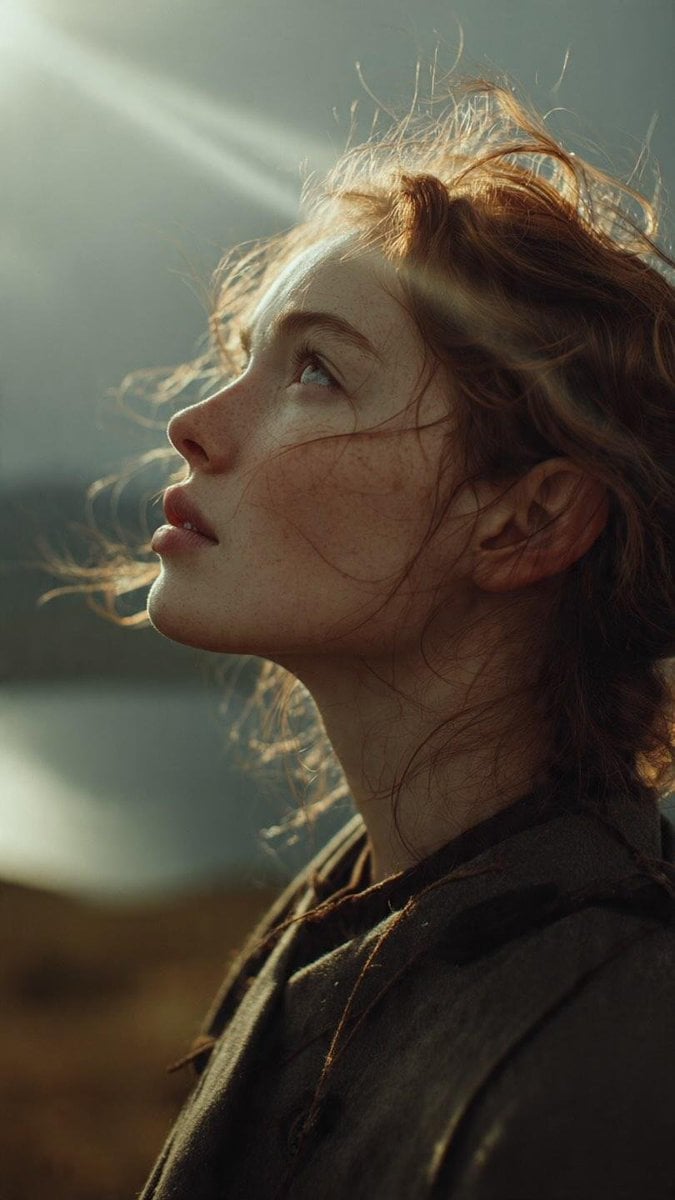 Cinematic Ethereal Female Portraits in Nature - alternate