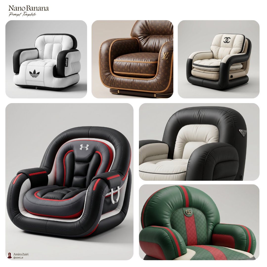 Futuristic Inflatable Luxury Armchair Concept