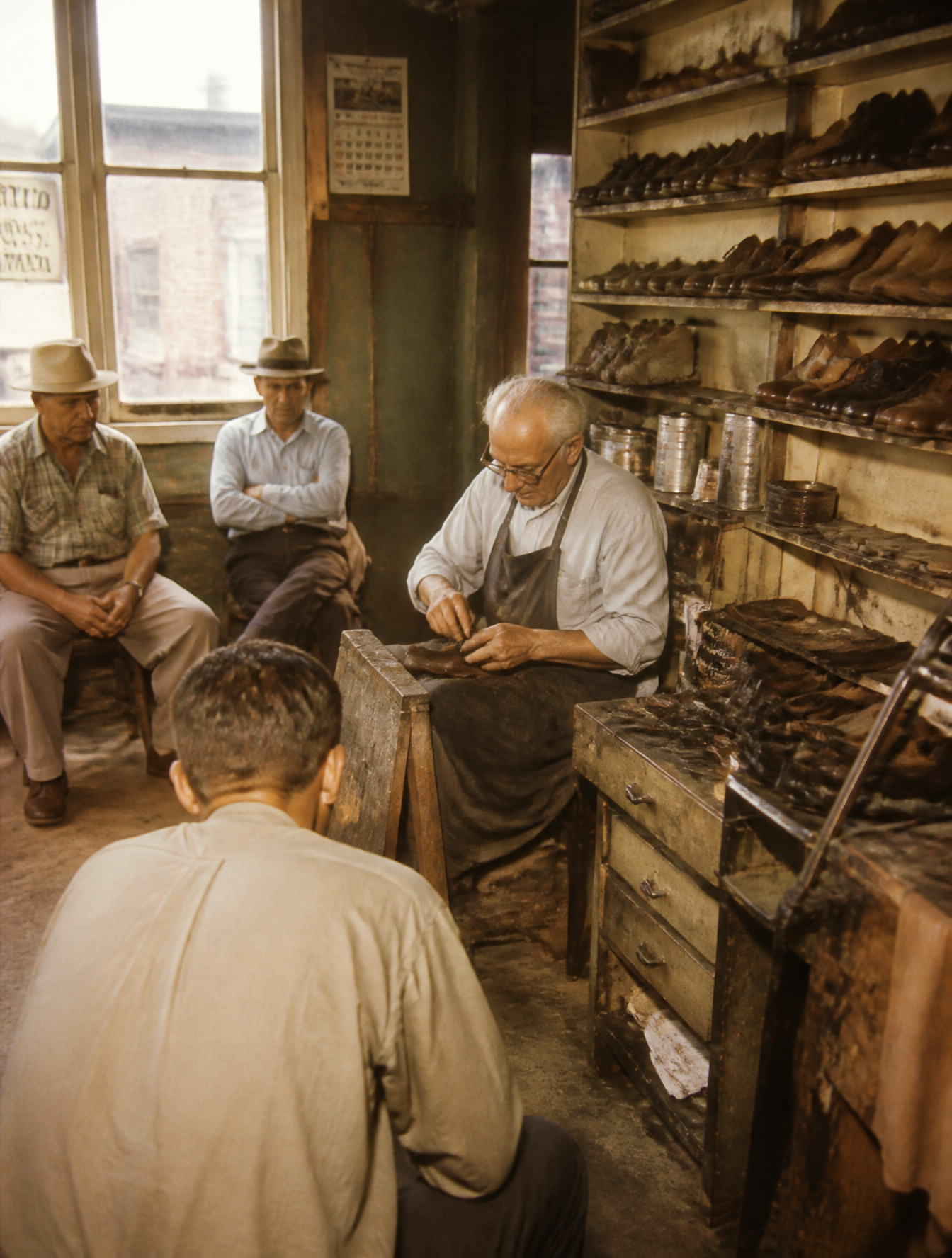 Mid-Century Cobbler's Workshop