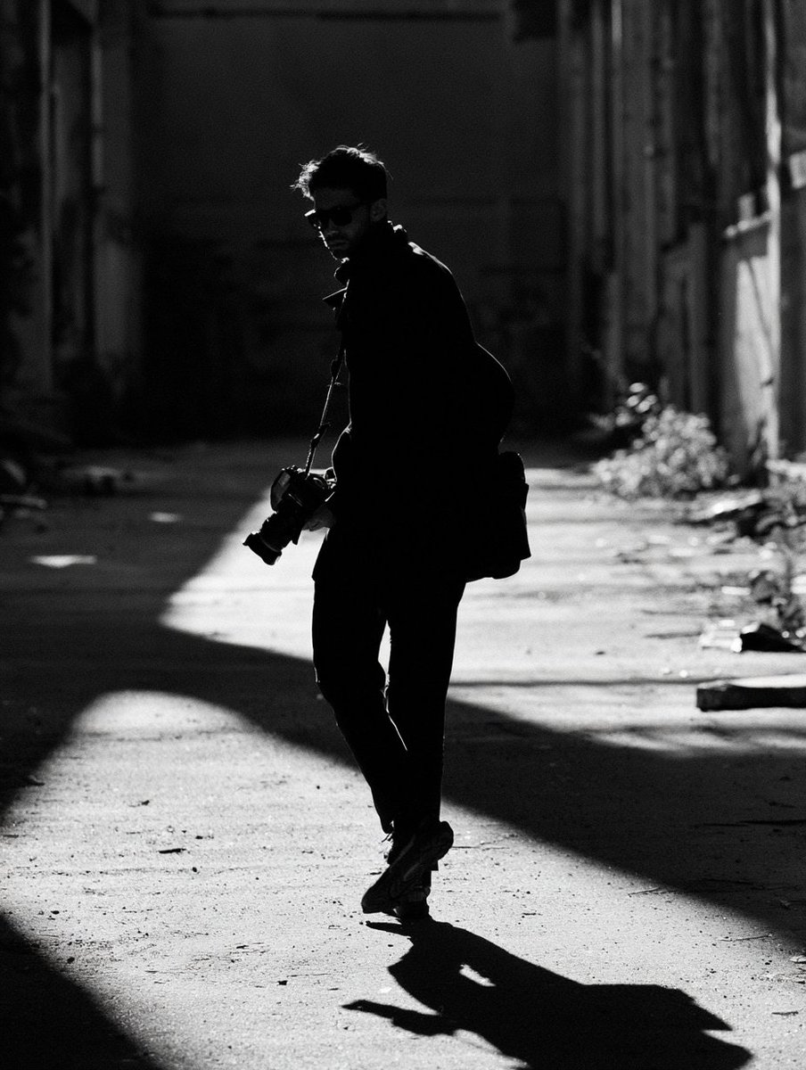 Graphic Noir Silhouette Study