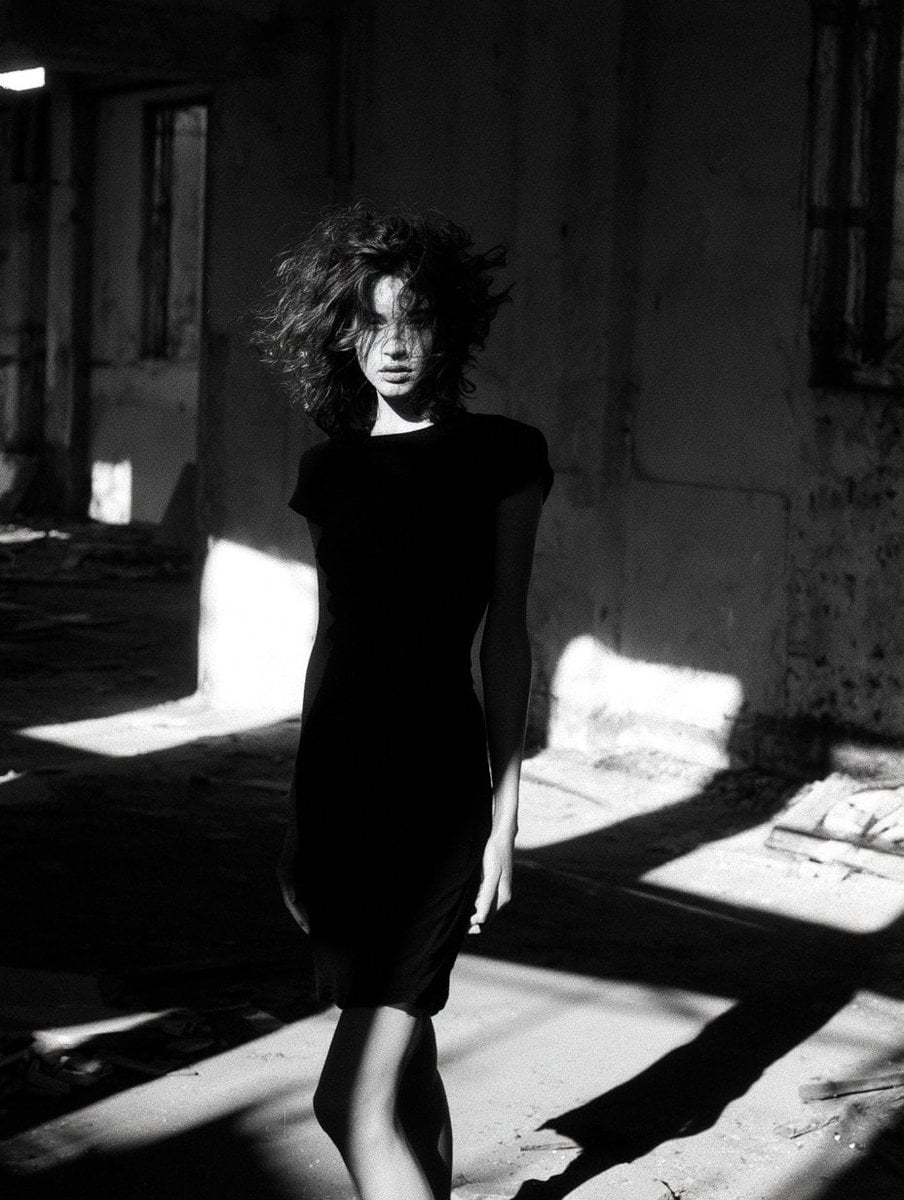 Graphic Noir Silhouette Study - alternate