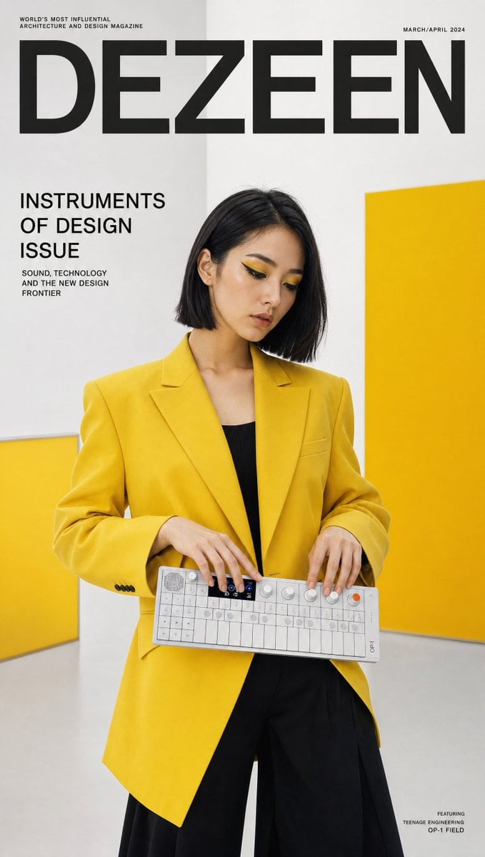 Korean Designer Editorial: Bauhaus Synth Session