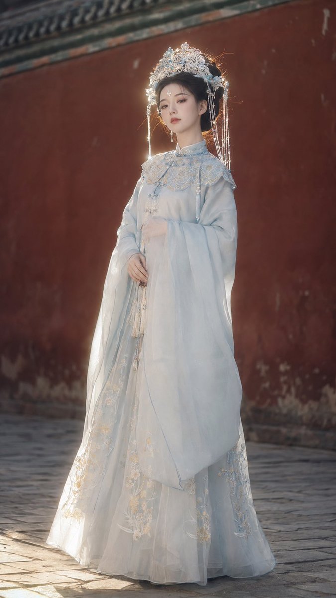 Ethereal Maiden in Modified Ming Hanfu