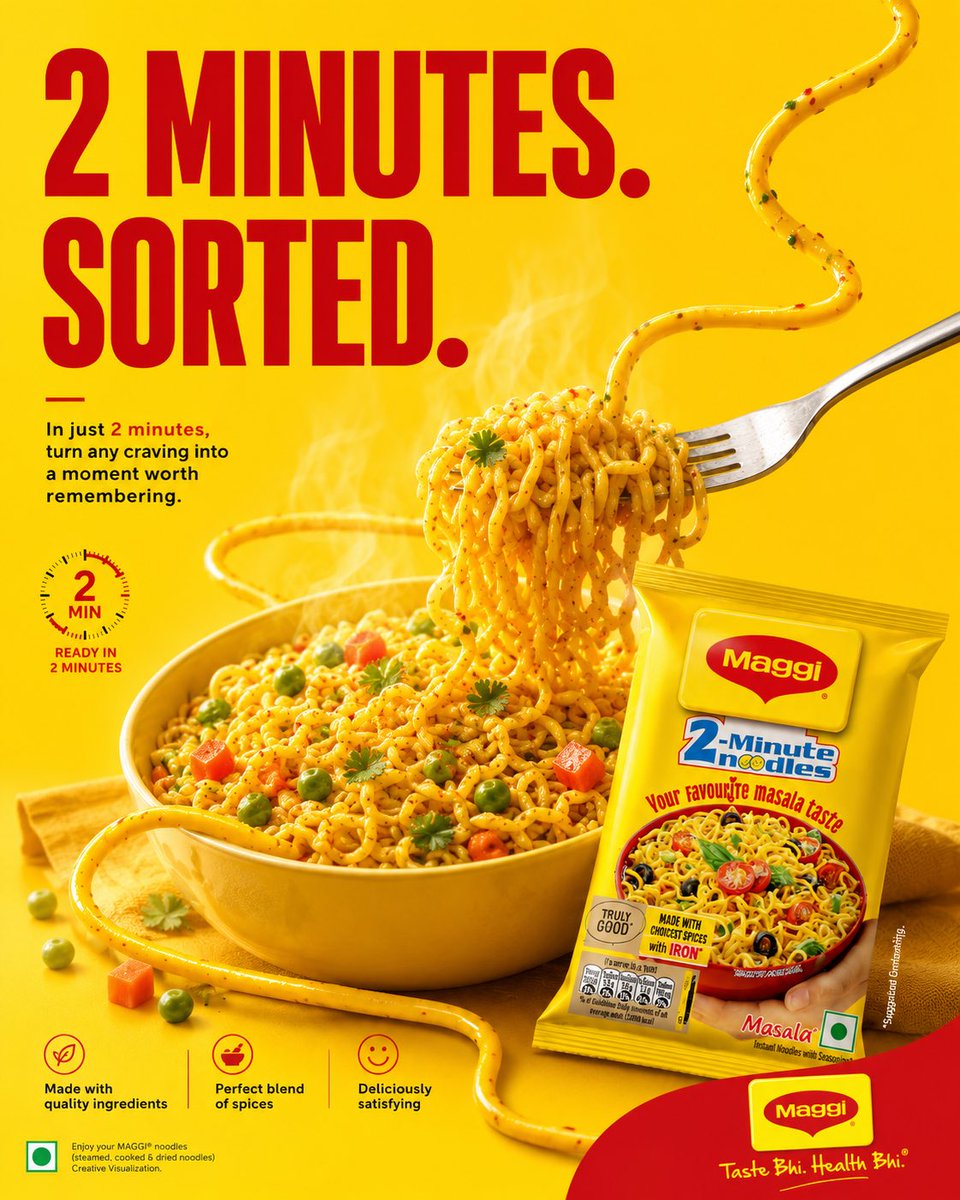 Premium Maggi Noodle Editorial Campaign