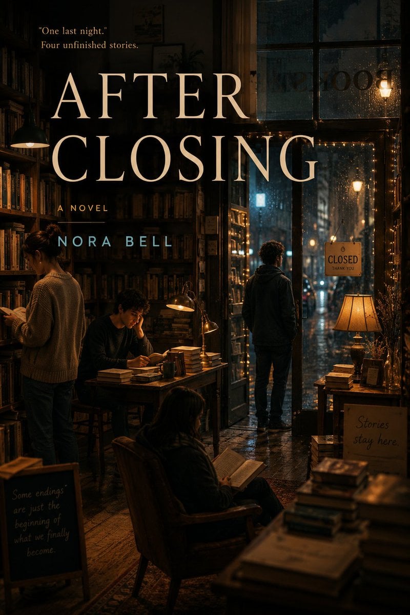 Professional Novel Cover Generator - alternate