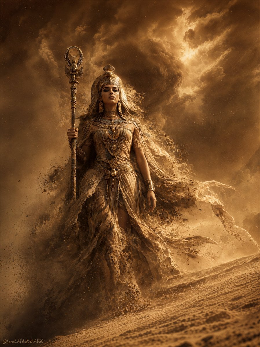 Sovereign Sorceress of the Eternal Sandstorm